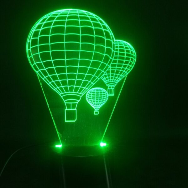 Creative Tropical Balloon 3D Visual Light