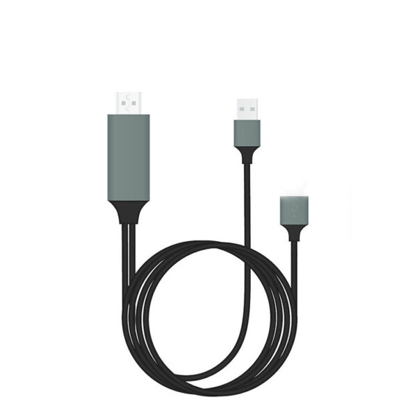 Type-C To HDMI Three In One Mobile Phone Projection Cable - Image 8